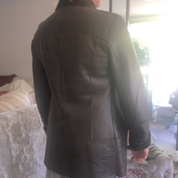 Shearling Leather Jacket - Picture 9 of 9